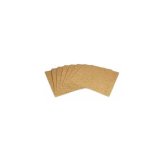 3M 02118 346U Series Paper Sanding Sheets, 9" W x 11" L, 40 Grit, Aluminum Oxide Abrasive, Gold, Dry, Sleeve of 50