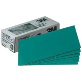 3M 02225 Green Corps Production Resin Sheet 246U, 80 Grit, 3-2/3" x 9", Box