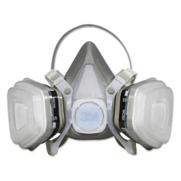 3M 07193 5000 Series Half-Mask Respirator Assembly, Large, P95 Filter Class