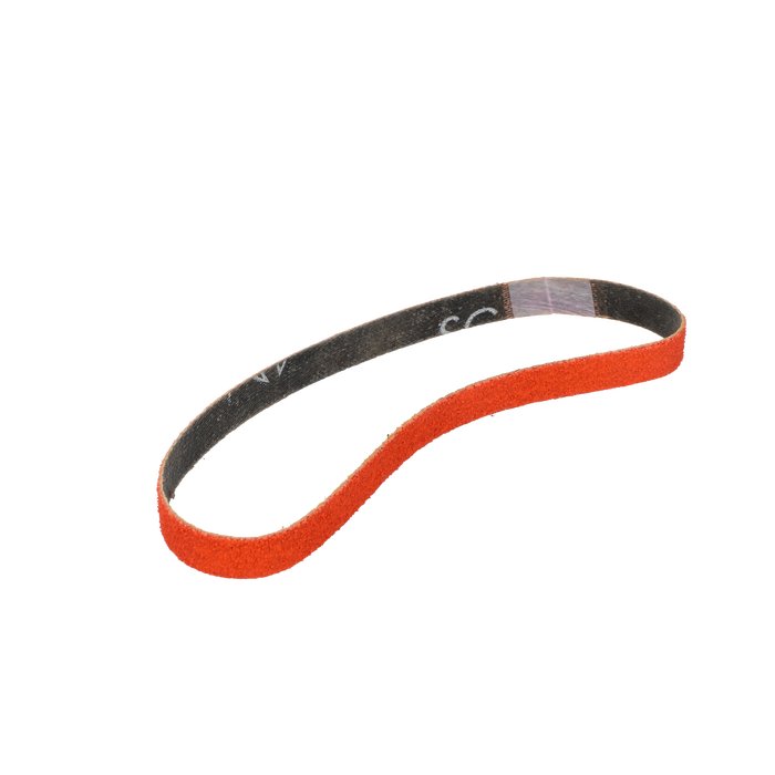 Norton Blaze 45359 R980P Series Sanding File Belts, 13 in L x 3/8 in W, 60 Grit, Orange, 50-Pack