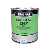 Lesonal Basecoat SB 297P Blue-Green Pearl Fine, 1 Liter, Item # 480880