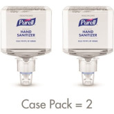 Purell 5053-02 Advanced Hand Sanitizer Foam 1200 mL Refill for Purell ES4 Push-Style Hand Sanitizer Dispensers, 2 Refills