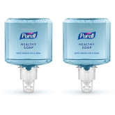 Purell 5072-02 Healthy Soap Gentle and Free Foam 1200 mL Refill for Purell ES4 Push-Style Soap Dispensers, 2 Refills