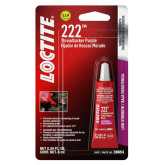 Loctite 38653 222 Purple Low-Strength Threadlocker, 6 mL Removable Adhesive for Small Fasteners