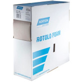 Norton 57613 Rotolo A275 Series Perforated Sanding Foam Pad Roll, 4-1/2 in W x 82 ft L, P800 Grit