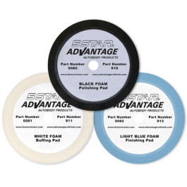 5 Star Xtreme 5086 Foam Waffle Compounding and Polishing Pad Kit, Finishing