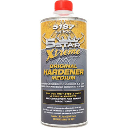5 Star Xtreme 5187-4 Original Medium Urethane Hardener, 4.4 VOC, 1 Quart, f
