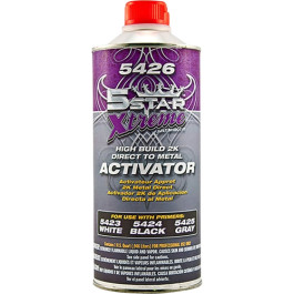5 Star Xtreme 5426-4 High Build 2K Direct To Metal Activator, 2.1 VOC, 1 Qu