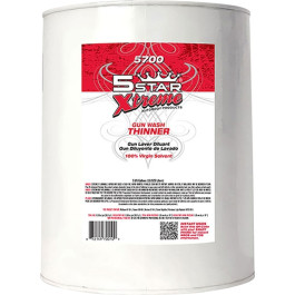 5 Star Xtreme FS5700-1 Economy Lacquer Thinner, 1 Gallon
