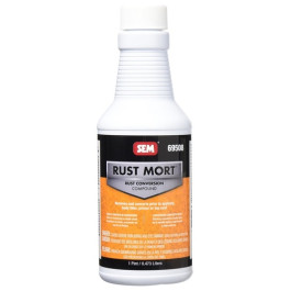 SEM 69508 Rust Mort Acidic Compound, Green, 1 pt Bottle