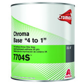 Axalta Cromax ChromaBase "4 to 1" 7704S 2K Urethane Primer Filler, Gray, 1 Gallon