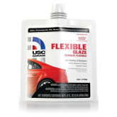 USC 77704 Flexible Glaze 8 fl oz Pouch, Polyester Bumper Repair Filler