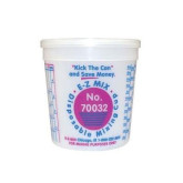 E-Z Mix 70032 Disposable Paint Mixing Cups, 1 Quart Cups, Qty 100