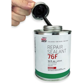 Rema Tip Top 76F Innerliner Tire Repair Sealant, 16 oz Can with Brush