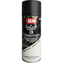 SEM 82063 Color Coat 3 Ranger White, Flexible Coating for Leather, Vinyl, P