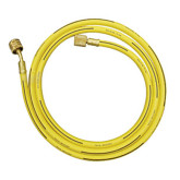 MasterCool 84722 72" Yellow Hose for R134a with Shut-off Valve