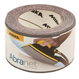 Mirka 9A-570-080 Abranet 2-3/4" x 10 yd Mesh Grip Sanding Roll, 80 Grit