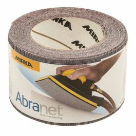 Mirka 9A-570-120 Abranet 2-3/4" x 10 yd Mesh Grip Roll, 120 Grit
