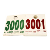 Slip-N-Grip 9933-53 Service Dispatch Numbers 3000-3999, Box of 1000