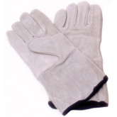 S & H Industries 40022 Premium Leather Sandblasting Gloves