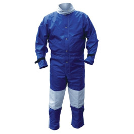 ALC 41423 Abrasive Blast Suit, Cotton and Nylon, Blue, X-Large