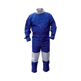 ALC 41425 Abrasive Blast Suit, Cotton and Nylon, Blue, XXX-Large
