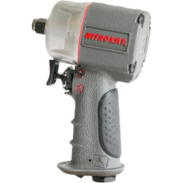AIRCAT 1076-XL NITROCAT Composite Compact Air Impact Wrench, 3/8" Drive, 550 ft lbs Max Torque, 750 ft lbs Loosening, 4.25" Length