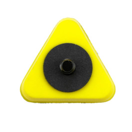 Florida Pneumatic ACA13144 Sanding Pad, Triangle, Hook-and-Loop, replacement Part for AIRCAT 6320 Mini-Sander/Polisher