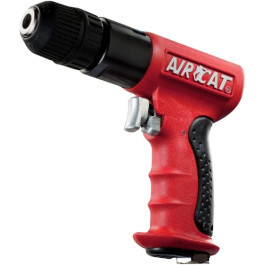 Florida Pneumatic A4338 Composite Reversible Drill, 3/8" Jacobs Keyless Chuck, 1800 rpm, 0.6 hp