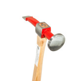 AES Industries 368 Curved Grooving Hammer, Drop-Forged Steel Head, Hickory Handle