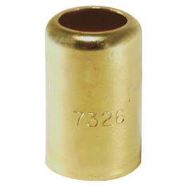 AES Industries 7326 Hose Ferrule, 19/32" Brass Ferrule for Air Hoses