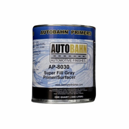 Autobahn Products AP8030-1 Super Fill Primer D.T.M., Light Gray, 1 Gallon,