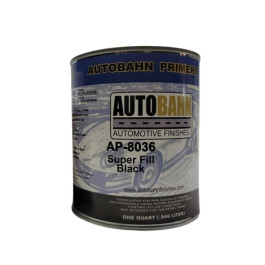 Autobahn Products AP8036-1 Super Fill Primer D.T.M., Black, 1 Gallon, 5:1 M