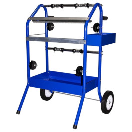 AES Industries 200 Mobile Multi-Roll Masking Machine, 18 Inch, Auto Body Painting & Masking Paper