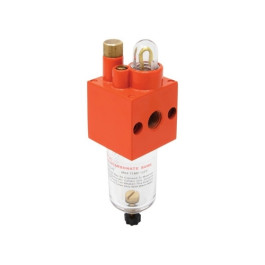 AES Industries 80103 Auto Feed In-Line Air Tool Oiler, 1/4" NPT, 160 Pounds
