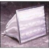 Air Filtration B2488 Pocket Bag Filter, 23 in W x 8 in D x 47 in H, Polyester Media, 70 per Pack