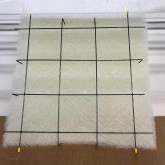 Air Filtration CT1012 Wire Holding Grid 20"x20", Galvanized Steel with Rubber Tips