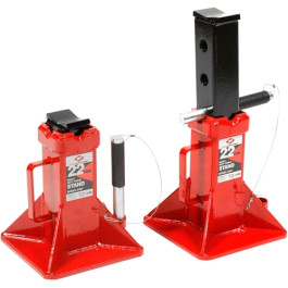 American Forge & Foundry 6422 Safety Stand Set, 22 Ton Capacity, Pin-Style, Heavy Duty, Pack of 2