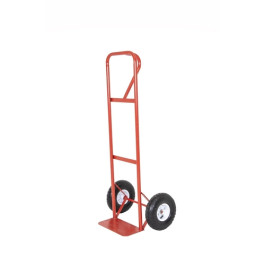 American Power Pull 3399 Unassembled Hand Truck, 600 lb Capacity, P-Handle, 10" Pneumatic Tires