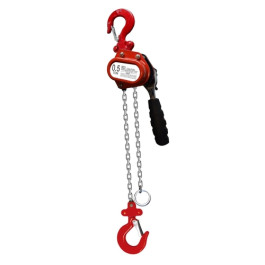 American Power Pull 405 Chain Block Hoist, 1/2-Ton Capacity, 10-Foot Lift, 1/4-Inch Chain