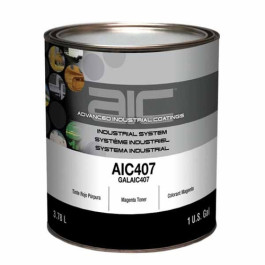 Advanced Industrial Coatings AIC407 Mixing Toner, Magenta, 1 Gallon Can