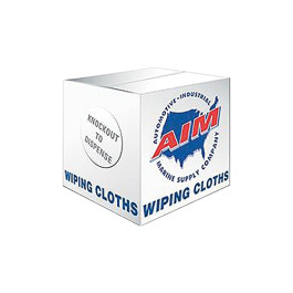 Nestor 46403-25 New Washed White Bleached Knit Rags, White, 25 Pound Box