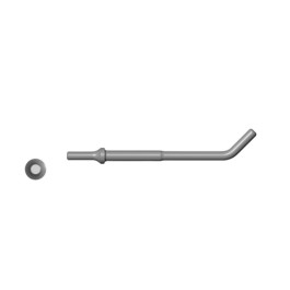AJAx 1133 offset Punch, .401 Parker Turn-Type Shank, 45 Degree, 0.437" Diam
