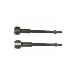 Ajax A1166 Brake Pin and Bushing Driver Kit, .401" Turn Type Shank, 10-1/4" Overall Length, 2 Piece Set