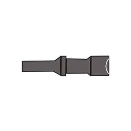 Ajax A1621 Rivet Set, Brazier Head, .401 Parker Turn-Type Shank, 3-1/2 inch Overall Length, 1/4 inch Rivet Size