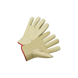 Anchor Brand 4015XL Standard Grain Cowhide Leather Driver Gloves, X-Large,