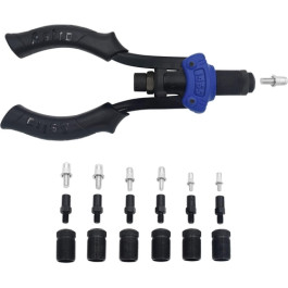 Astro Pneumatic 1455 Hand Rivet Stud Setter Kit, Metric & SAE, Includes Rivet Studs