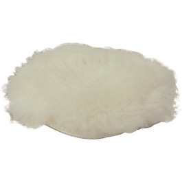 Astro Pneumatic 20303P 3" Wool Buffing Pad, Hook and Loop Backing, Pack of 5