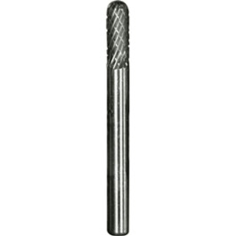 Astro Pneumatic 2181-04 Cylinder Radius End Burr, 1/4" Shank x 5/8" Cut, Double Cut Carbide