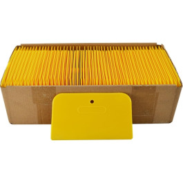 Astro Pneumatic 4528 Yellow Plastic Spreader, 6", Box of 100